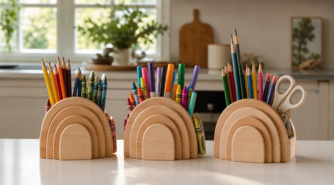 GAMENOTE Wooden Desk Organizer: Honest Review From a Parent Who Bought Three