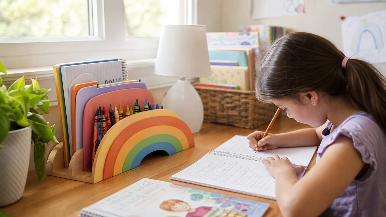 GAMENOTE Wooden Desk Organizer Review: Did It Survive a Full School Year?